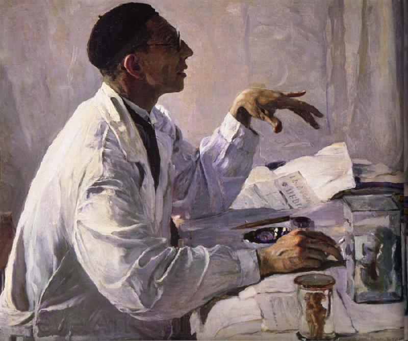 Nesterov Nikolai Stepanovich The Surgeon Doc. France oil painting art